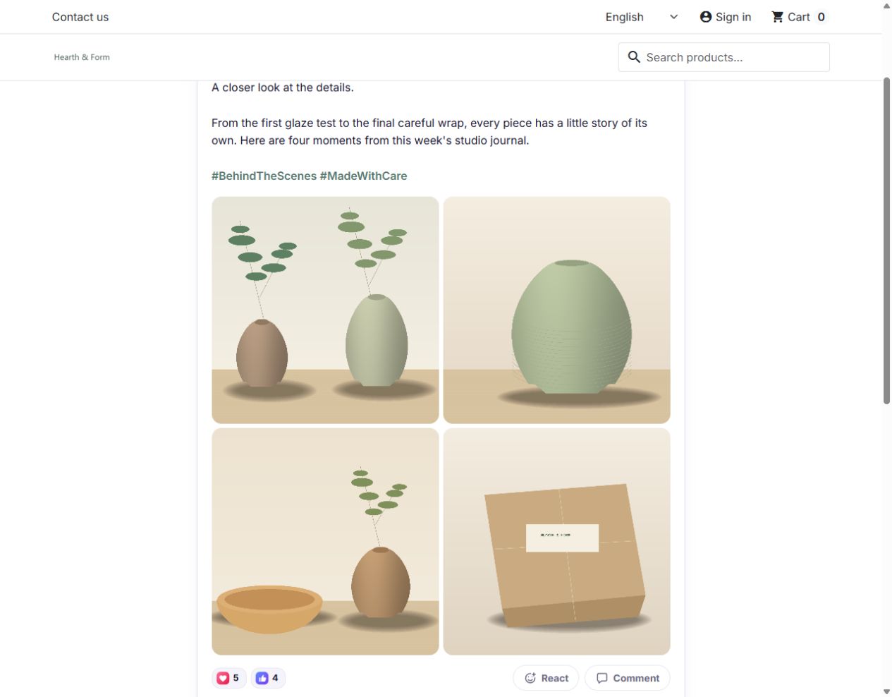 A ChaosBuzz post with a multi-photo collage